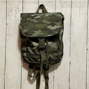 PINK by Victoria’s Secret Camo Nylon Mini Backpack GUC!